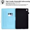 Samsung Galaxy Tab A8 Leather Case with Pen Slot - Butterflies Design - 7