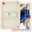 Samsung Galaxy Tab A8 10.5 2021 Shockproof Case Beige Silicone PC Rose Gold - 2
