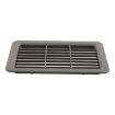 Snap-on RV/Bus Oblique Louver Outlet Panel Grey 193x122mm A6787 - 2
