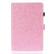Samsung Galaxy Tab A8 10.5 2021 Pink Glitter Leather Case - 2