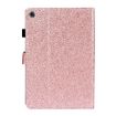 Samsung Galaxy Tab A8 10.5 2021 Glitter Leather Case Rose Gold - 3