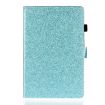 Samsung Galaxy Tab A8 10.5 2021 Glitter Leather Case - Blue - 2