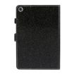 Samsung Galaxy Tab A8 10.5 2021 Glitter Leather Case - Black - 3