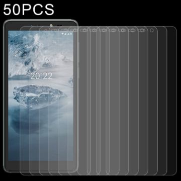 50 PCS 0.26mm 9H Tempered Glass Screen Protector for Nokia C2 2nd Edition - 1