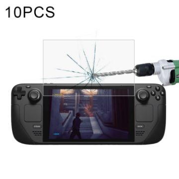 Steam Deck Tempered Glass Film 10 PCS 0.26mm 9H 2.5D Screen Protector - 1