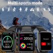 X8 Smart Watch with 1.69" IPS Screen & TWS Earbuds, Bluetooth Call, Black - 5
