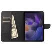 Samsung Galaxy Tab A8 10.5 2021 Butterfly Flower Leather Case Black - 4