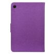 Samsung Galaxy Tab A8 10.5 2021 Butterfly Flower Leather Case Purple - 3