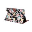 Samsung Galaxy Tab A8 10.5 2021 X200/X205 Flower Leather Case Black - 4