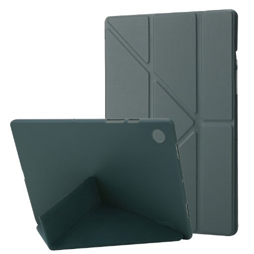 Samsung Galaxy Tab A8 10.5 2021 Green Acrylic PU Leather Case - 1
