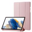 Samsung Galaxy Tab A8 10.5 2021 Rose Gold TPU Leather Case - 1