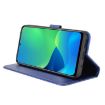Ulefone Note 13P Blue Leather Phone Case with Diamond Texture - 5