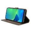 Ulefone Note 13P Brown Leather Phone Case - Diamond Texture Cover - 5