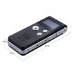 SK-012 4GB USB Dictaphone Voice Recorder with MP3 Player - Purple - 3
