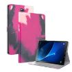 Samsung Galaxy Tab A 10.1 2016 Watercolor Flip Leather Case Berry - 1