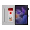 Samsung Galaxy Tab 9 Autumn Leaves Watercolor Flip Leather Case - 3