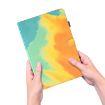 Samsung Galaxy Tab 9 Autumn Leaves Watercolor Flip Leather Case - 6
