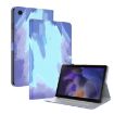 Samsung Galaxy Tab 9 Watercolor Flip Leather Case (Winter Snow) - 1