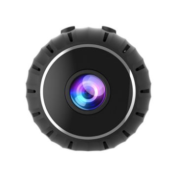 X10 HD Mini WiFi Camera with Base - Infrared Night Vision (Black) - 1