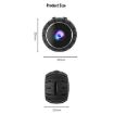 X10 HD Mini WiFi Camera with Base - Infrared Night Vision (Black) - 2