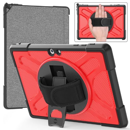 Microsoft Surface Go 4/3/2/1 Red TPU + PC Tablet Case - 1