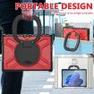 Microsoft Surface Pro 8 Tablet Case - Red TPU + PC Cover - 4