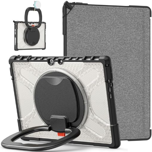 Microsoft Surface Pro 8 Transparent TPU + PC Tablet Case - 1