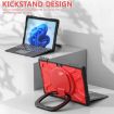 Microsoft Surface Go 1/2/3 Red TPU + PC Tablet Case - 3