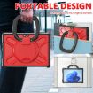 Microsoft Surface Go 1/2/3 Red TPU + PC Tablet Case - 4