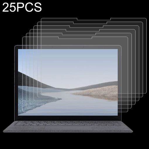 25 PCS 9H Tempered Glass Film for Microsoft Laptop Studio 14.4" - 1