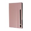 Samsung Galaxy Tab S8 Ultra Leather Case with Holder - Rose Gold - 3