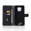 Ulefone Armor 8 Black Leather Phone Case - Magnetic Buckle, Calf Texture - 4