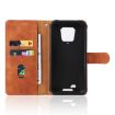 Ulefone Armor 8 Brown Leather Phone Case - Magnetic Buckle, Calf Texture - 4