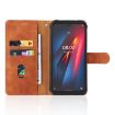 Ulefone Armor 8 Brown Leather Phone Case - Magnetic Buckle, Calf Texture - 5