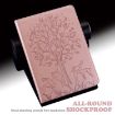 Samsung Galaxy Tab A8 10.5 2021 Tree & Deer Leather Case Pink - 6