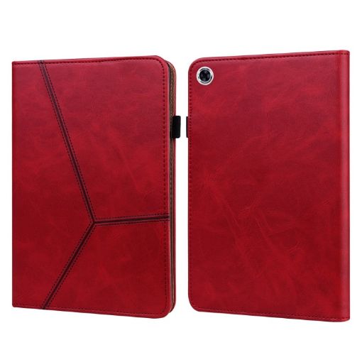Samsung Galaxy Tab A8 10.5 (2021) Red Embossed Leather Case - 1