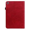 Samsung Galaxy Tab A8 10.5 (2021) Red Embossed Leather Case - 3