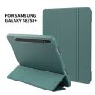 Samsung Galaxy Tab S8 Ultra/X900 Gold 3-Fold Honeycomb TPU Leather Case - 2