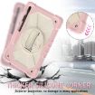 Samsung Galaxy Tab S8+ 12.4" Shockproof Case Rose Gold+Beige SM-X800/806 - 4