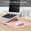 13" Green Multifunctional Mouse Pad Stand & Handheld Laptop Bag - 6