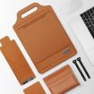 15" Multifunctional Mouse Pad Stand & Laptop Bag - Brown - 1