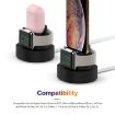 3 In 1 Silicone Charging Holder for iPhone, iWatch, AirPods - Black - 3