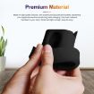 3 In 1 Silicone Charging Holder for iPhone, iWatch, AirPods - Black - 5