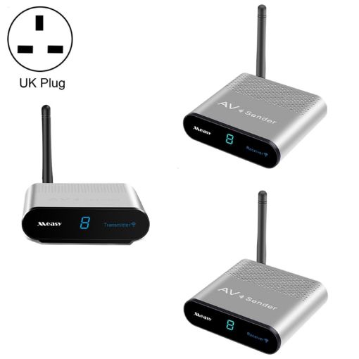 Measy AV530-2 5.8GHz Wireless A/V Transmitter + 2 Receivers, 300m Range - 1