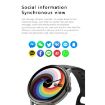 Q71 Pro Smart Watch 1.28" TFT, Bluetooth Call, Menstrual Reminder, Black Gold - 3