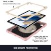 Samsung Galaxy Tab A8 10.5 2021 Rose Gold Rotary Silicone PC Case - 3