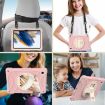 Samsung Galaxy Tab A8 10.5 2021 Rose Gold Rotary Silicone PC Case - 6