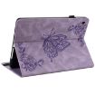 Samsung Galaxy Tab A7 10.4 2020 Butterfly Flower Leather Case Purple - 4