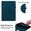 Samsung Tab A 8.0 2019 T290/T295/T297 Blue Butterfly Flower Case - 6