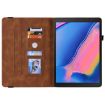 Samsung Tab A 8.0 2019 T290/T295/T297 Butterfly Leather Case Brown - 5